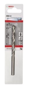 Bosch HSS-G 7 mm 1'li Taşlanmış Metal Matkap Ucu 2608585929