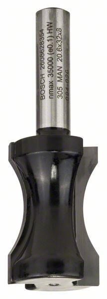 Bosch Standard W Yassı Çubuk Freze Ucu 8x20,6x63,5 mm 2608628354
