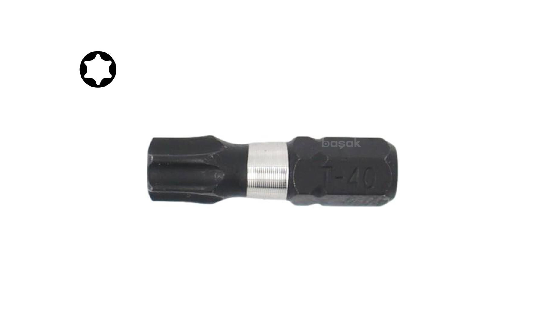Ceta Form T40 x 25 mm Darbeli Torx Bits Uç CB/812TM