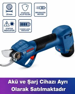 Bosch GGP 12V-25 Akülü Ağaç Budama Makası (Solo) 06008D8101