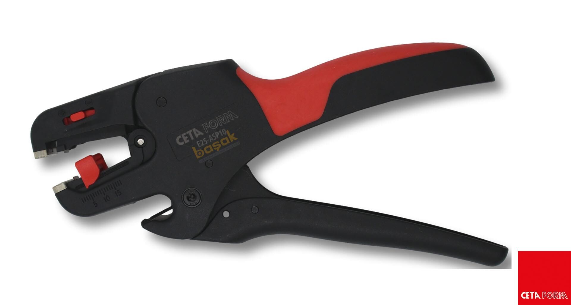Ceta Form 190 mm İzoleli Otomatik Kablo Sıyırma 0.08-10 mm2 E25-ASP10