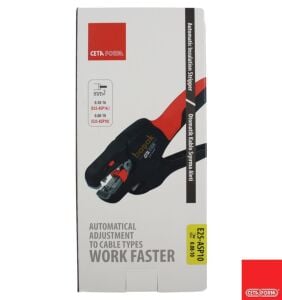 Ceta Form 190 mm İzoleli Otomatik Kablo Sıyırma 0.08-10 mm2 E25-ASP10