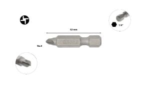 Ceta Form Torq-Set Uçlu Bits No 0 x 32mm CB/860300
