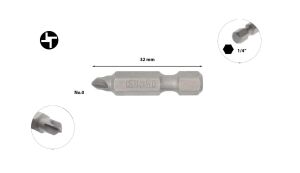 Ceta Form Torq-Set Uçlu Bits No 0 x 32mm CB/860300