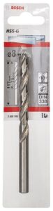 Bosch HSS-G 8 mm 1'li Taşlanmış Metal Matkap Ucu 2608585932