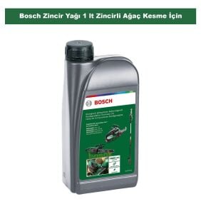 Bosch Zincir Yağı 1 lt Zincirli Ağaç Kesme için 2607000181