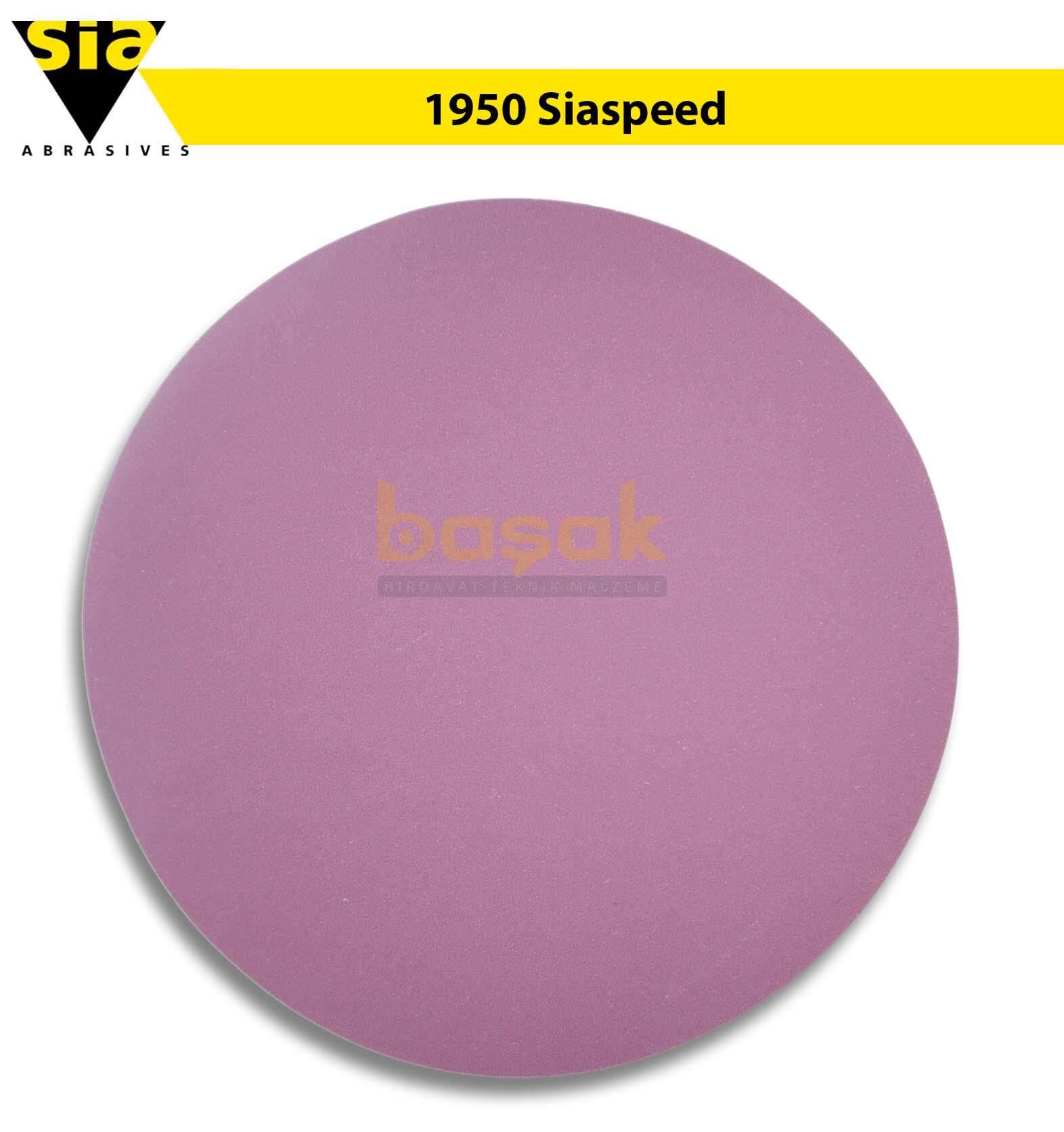Sia 1950 Siaspeed 150 mm 280 Kum Deliksiz Cırtlı Zımpara Kâğıdı 100'lü