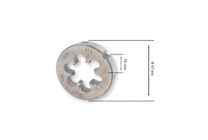 MTE M27 x 1.5 Pafta İnce Vidalı HSS DIN 223/B