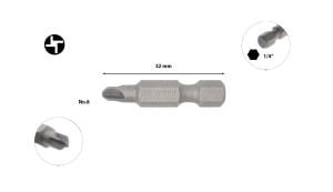 Ceta Form Torq-Set Uçlu Bits No 8 x 32mm CB/860308