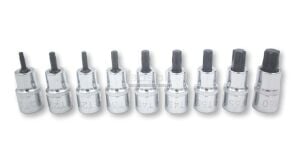 Ceta Form C28S-RT9 9 Parça 1/2” TORX Uçlu Lokma Takımı  T20-T60