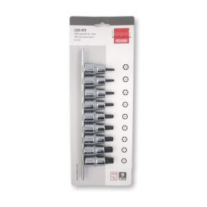 Ceta Form C28S-RT9 9 Parça 1/2” TORX Uçlu Lokma Takımı  T20-T60