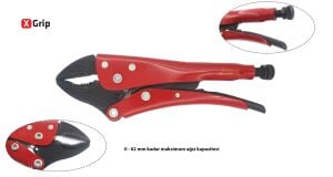 Ceta Form 240 mm X-Grip Özel Ağızlı Ayarlı Pense E52-240-2