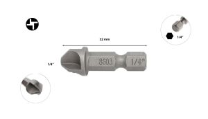 Ceta Form Torq-Set Uçlu Bits 1/4'' x 32mm CB/860314