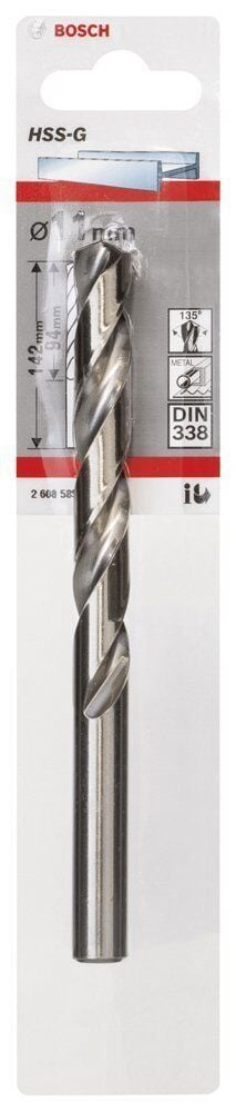 Bosch HSS-G 11 mm 1'li Taşlanmış Metal Matkap Ucu 2608585938