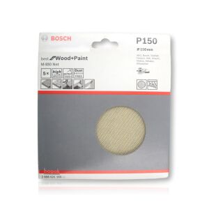 Bosch M480 Ağ Zımpara 150mm 150 Kum 5'li Paket 2608621165
