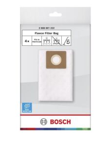 Bosch PAS 15-220 Keçe Filtre Torbası 4’lü 2608001222