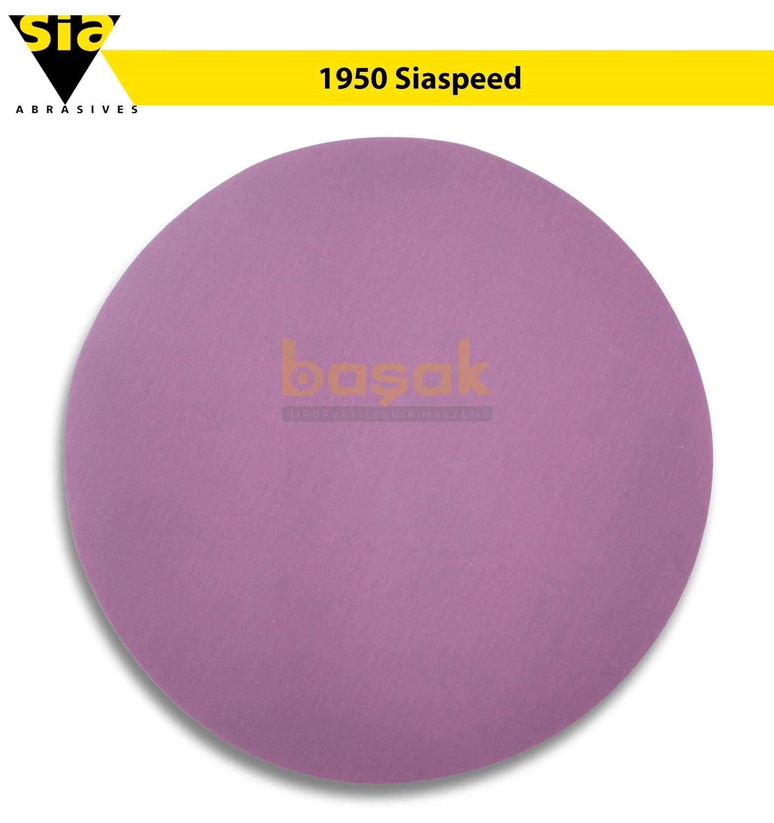 Sia 1950 Siaspeed 150 mm 1000 Kum Deliksiz Cırtlı Zımpara Kâğıdı 50'li