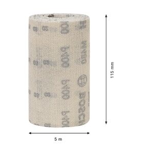 Bosch M480 115 mm 400 kum Cırtlı Rulo Elek Telli Ağ Zımpara 2608900793