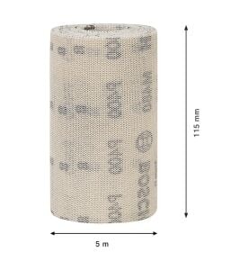 Bosch M480 115 mm 400 kum Cırtlı Rulo Elek Telli Ağ Zımpara 2608900793