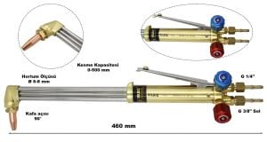 Yıldız 4512 Lüle Karışımlı 3 Borulu Kesme Hamlacı Üstten Tetikli