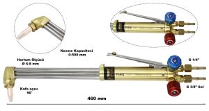 Yıldız 4512 Lüle Karışımlı 3 Borulu Kesme Hamlacı Üstten Tetikli