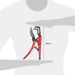 Ceta Form 280 mm X-Grip U Ağız Kaynakçı Ayarlı Pensesi E53-280-2