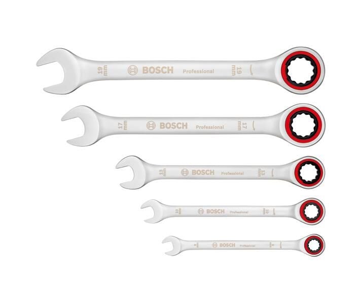 Bosch 5 Parça Cırcırlı Anahtar Seti 1600A02Z3D