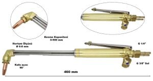 Yıldız 4541 Lüle Karışımlı 3 Borulu Kesme Hamlacı Üstten Tetikli