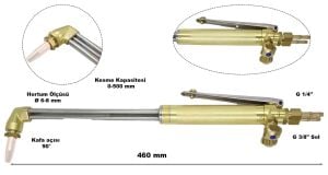 Yıldız 4541 Lüle Karışımlı 3 Borulu Kesme Hamlacı Üstten Tetikli