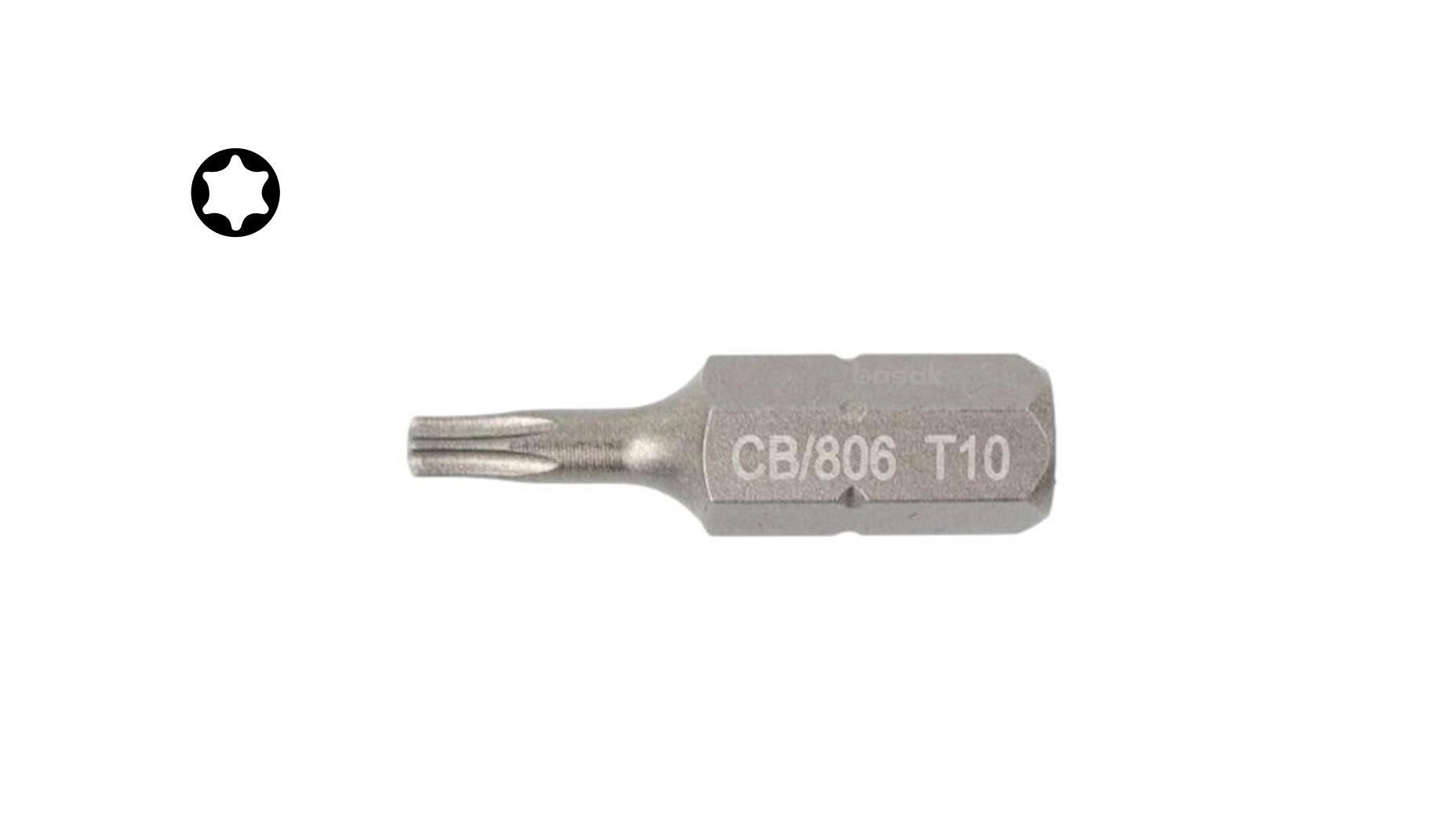 Ceta Form T10 x 25 mm Torx Bits Uç CB/806