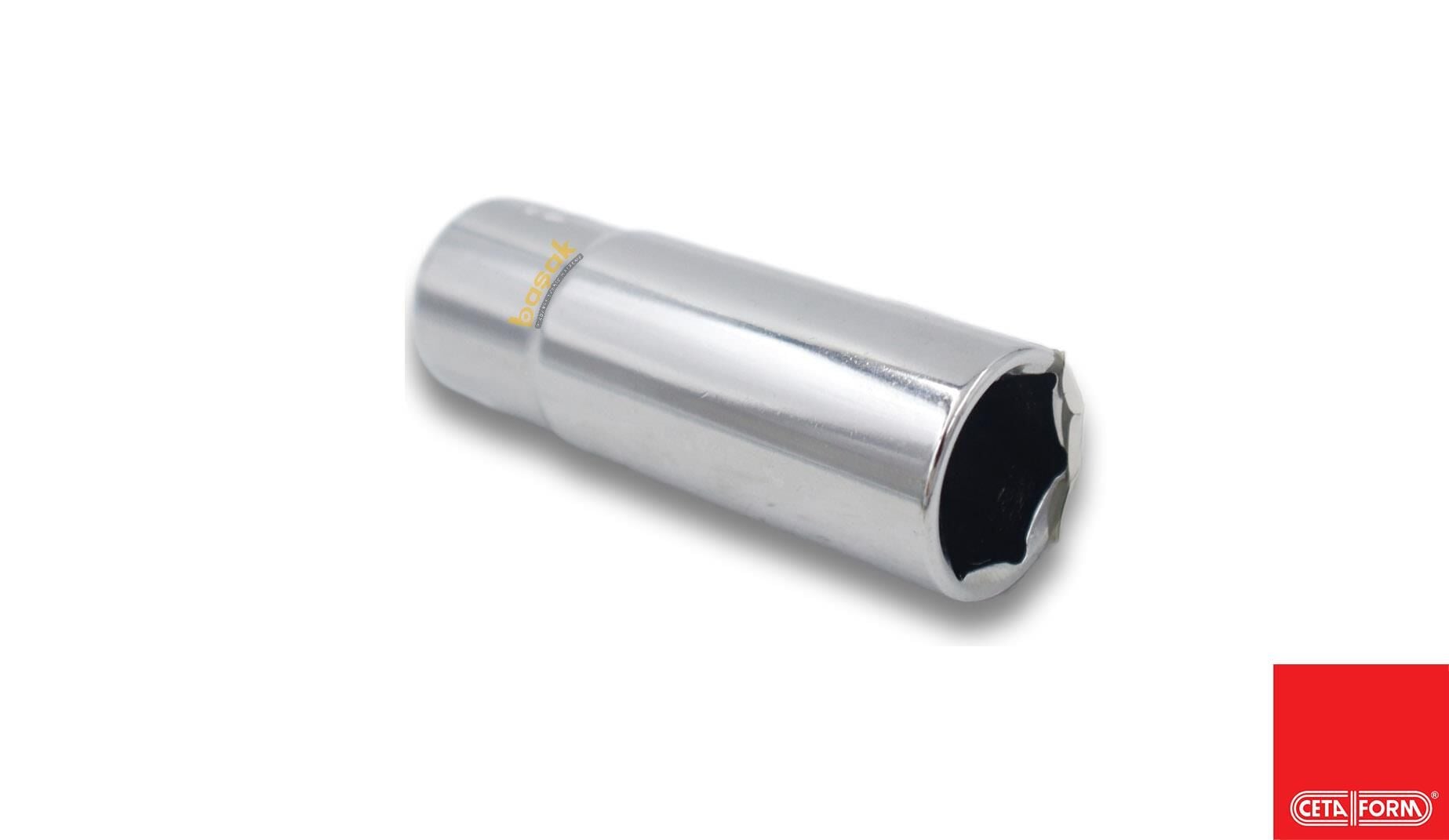 Ceta Form 16 mm 1/2'' Contalı Buji Lokması C27-R16