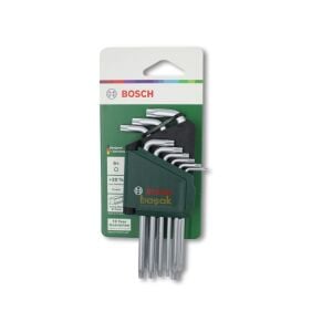 Bosch 9 Parça T8 - T40 Torx Alyan Takımı 1600A02Z9C