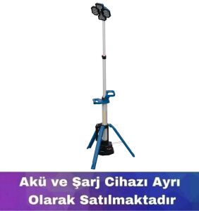 Bosch GLT 18V-5000 Akülü Kule Tip Şantiye Projektörü 5000 lm (Solo) 06019P5000