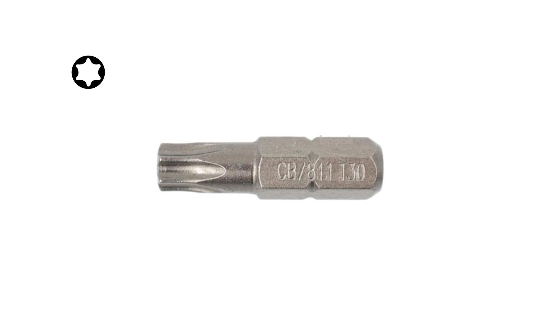 Ceta Form T30 x 25 mm Torx Bits Uç CB/811