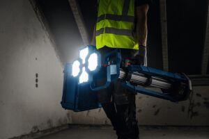 Bosch GLT 18V-5000 1X8 Ah Expert Akülü Kule Tip Şantiye Projektörü 5000 lm
