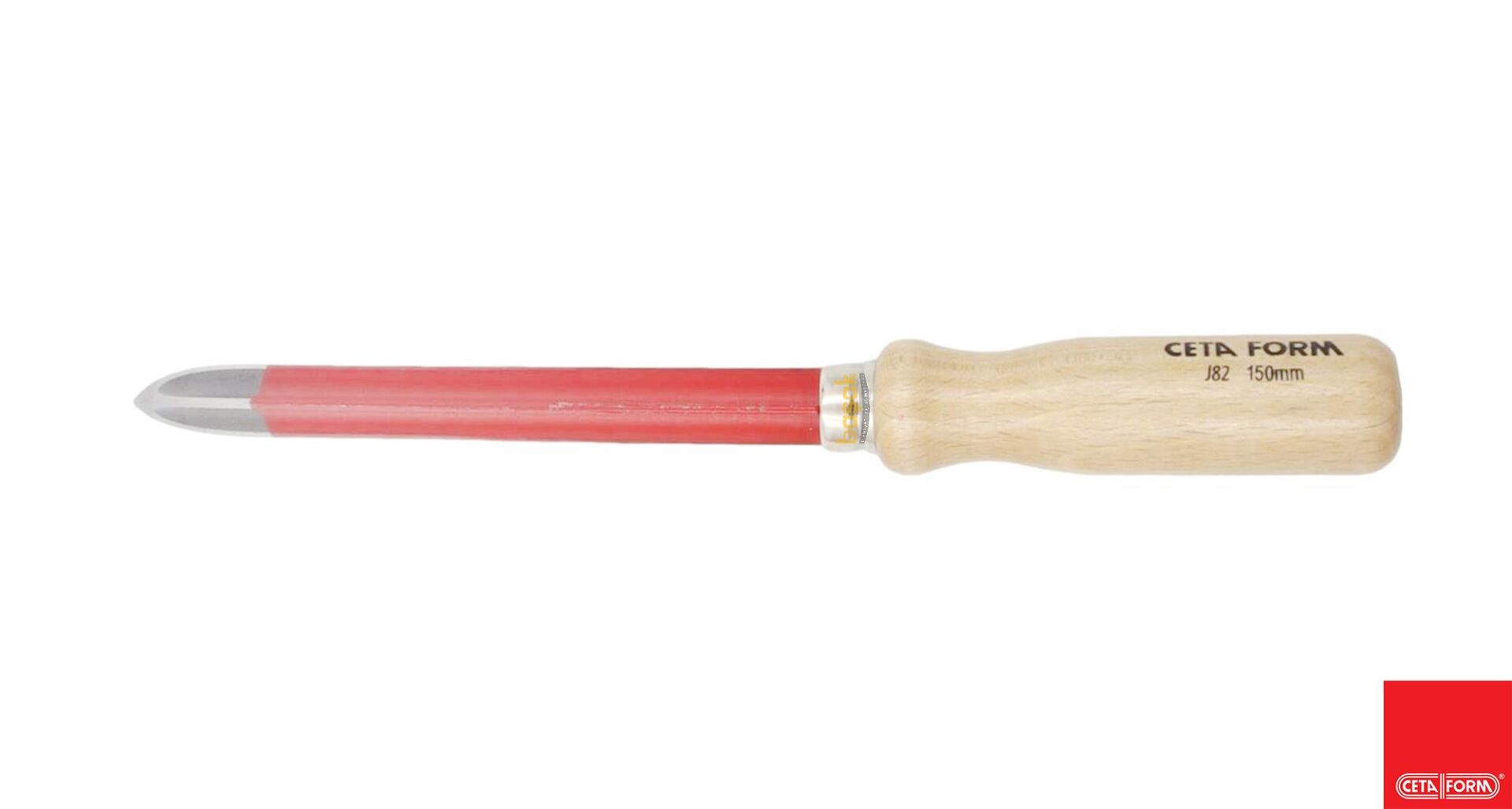 Ceta Form 150 mm Üç Kenarlı Çukur Raspa J82-150