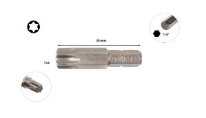 Ceta Form T45 x 25 mm Torx Bits Uç CB/813