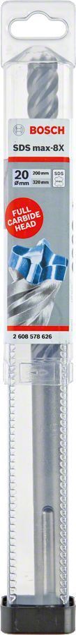 Bosch Sds Max-8X 20 x 320 mm Beton Delme Ucu 2608578626