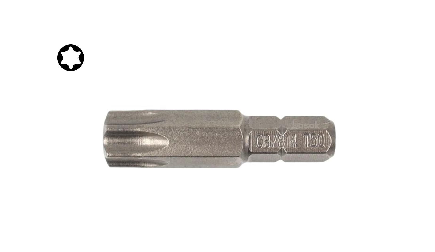 Ceta Form T50 x 25 mm Torx Bits Uç CB/814