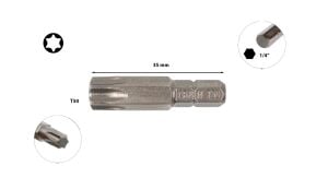 Ceta Form T50 x 25 mm Torx Bits Uç CB/814