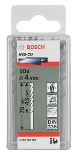 Bosch HSS 3,4x70 mm Kobaltlı Matkap Ucu 10'lu Paket 2608588089