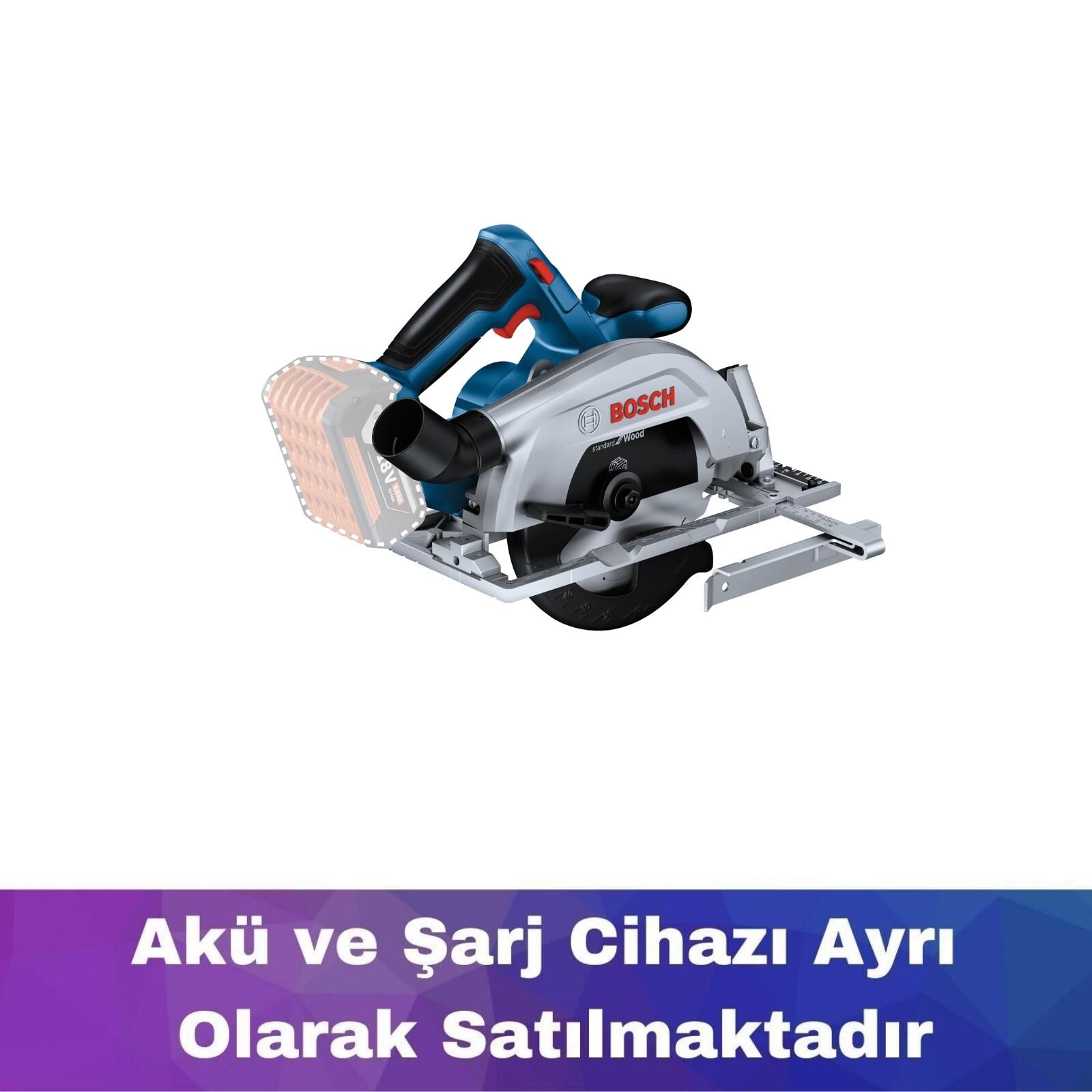 Bosch GKS 185-LI Akülü Daire Testere (Akü ve Şarj Yoktur) 06016C1221