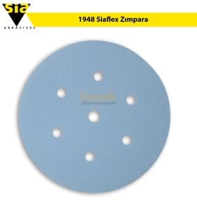 Sia 1948 Siaflex 150 mm 800 Kum 7 Delikli Zımpara Kağıdı 50'li