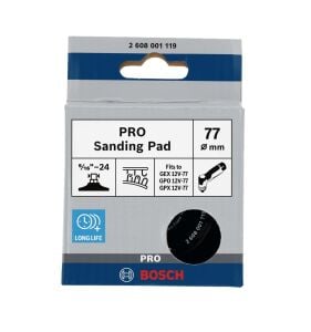 Bosch PRO 77 mm Cırtlı Zımpara Tabanı 2608001119