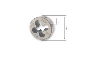 MTE M16 x 2 Pafta Normal Vidalı HSS DIN 223/B