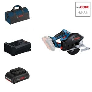 Bosch GKM 18V-50 1X4 Ah Procore Akülü Daire Testere Bez Çantalı