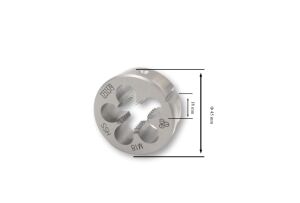MTE M18 x 2.5 Pafta Normal Vidalı HSS DIN 223/B
