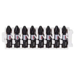Bosch Impact 8'li PZ2 25 mm Yıldız Bits Ucu Seti 2608522325