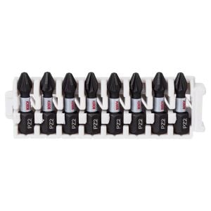 Bosch Impact 8'li PZ2 25 mm Yıldız Bits Ucu Seti 2608522325