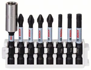 Bosch Impact 8'li Bits Uç Seti PH2-PZ2 T20-T30 50mm 2608522326